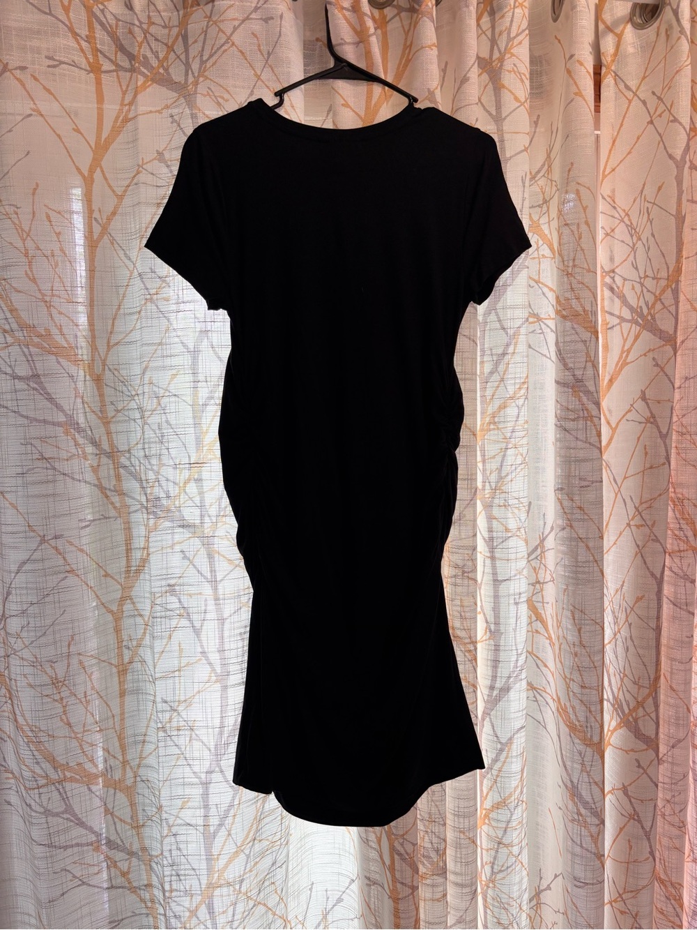 Maternity Motherhood Black Crewneck dress